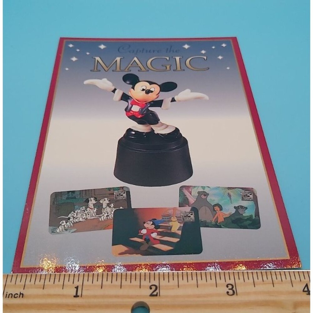 WDCC Disney Postcard | Mickey Mouse Capture the Magic | 6x4 | NEW| 1997
